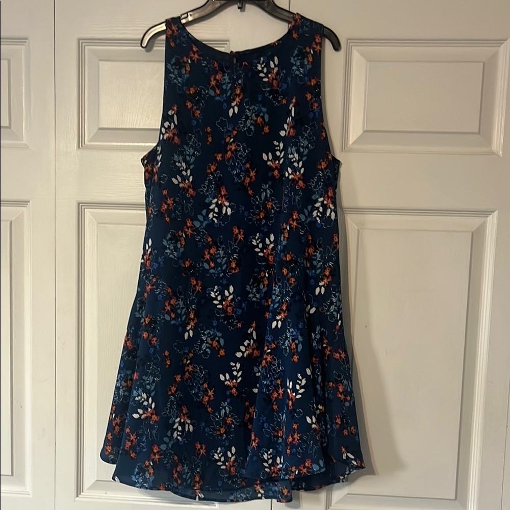 C & E Floral Sleeveless Dress